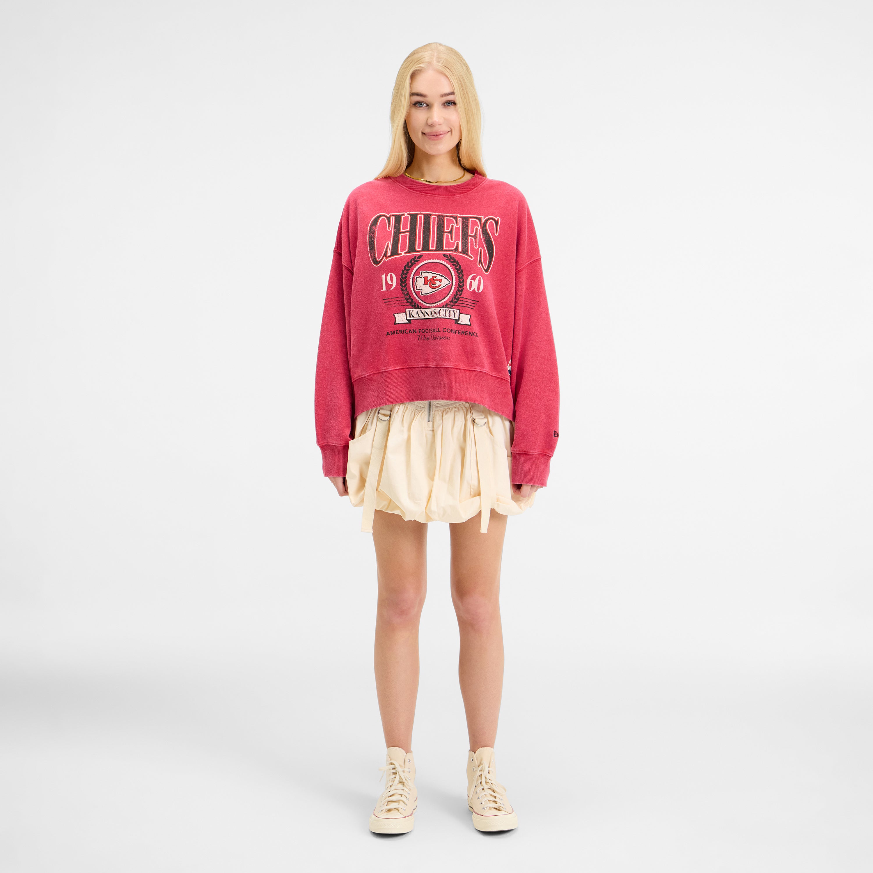 Boston Red Sox Throwback Women's Crewneck