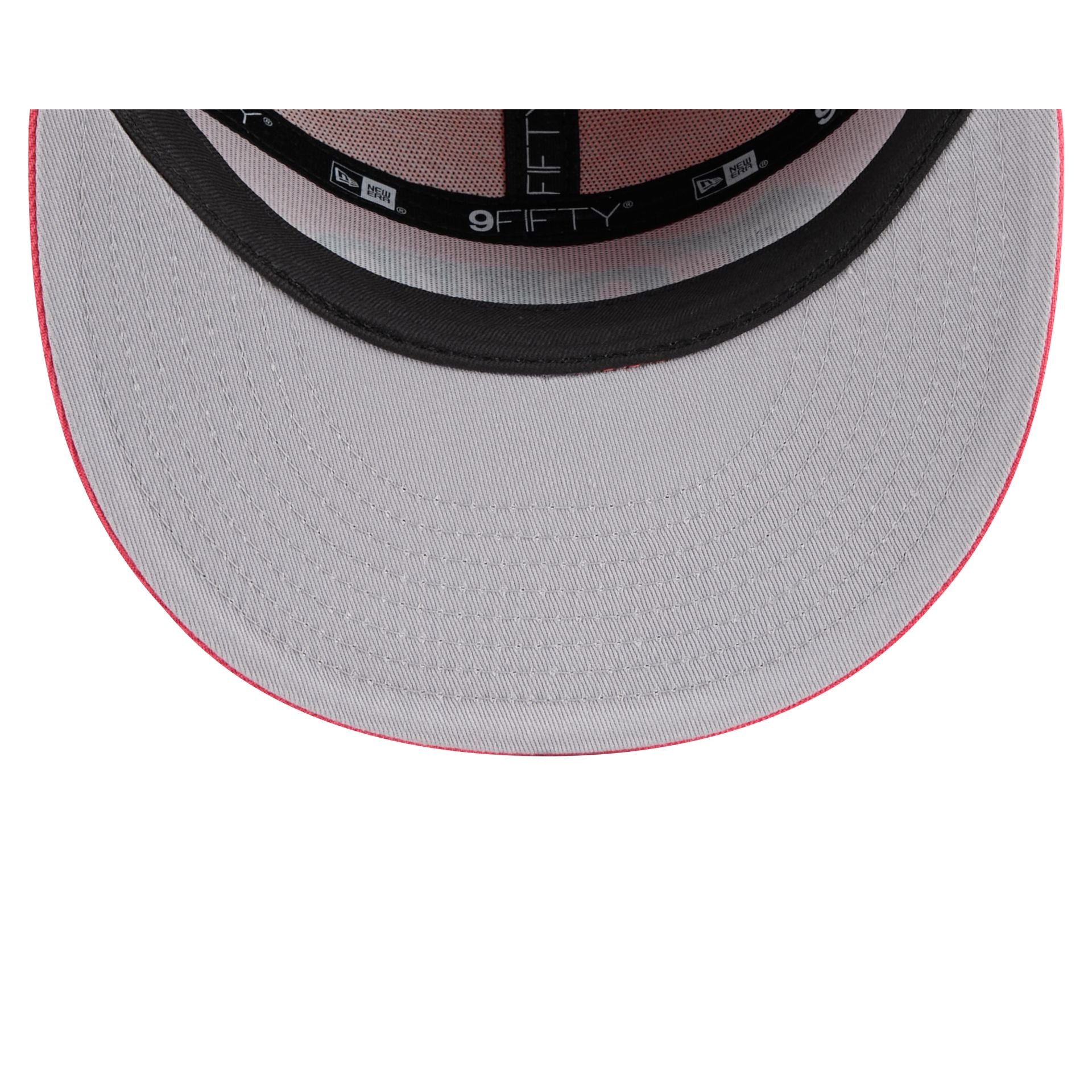Miami Marlins Coral Split Panel 9FIFTY Snapback Hat