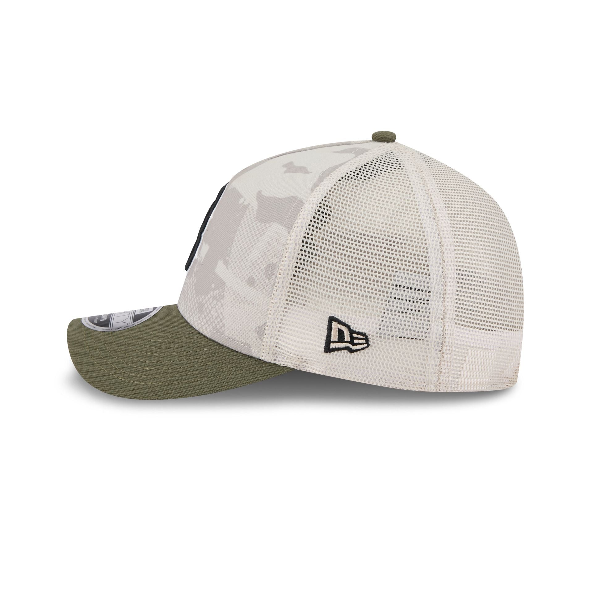 Boston Red Sox Armed Forces Day 2025 9FORTY M-Crown A-Frame Trucker Hat