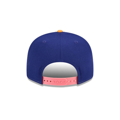 Miami Marlins Coral Split Panel 9FIFTY Snapback Hat