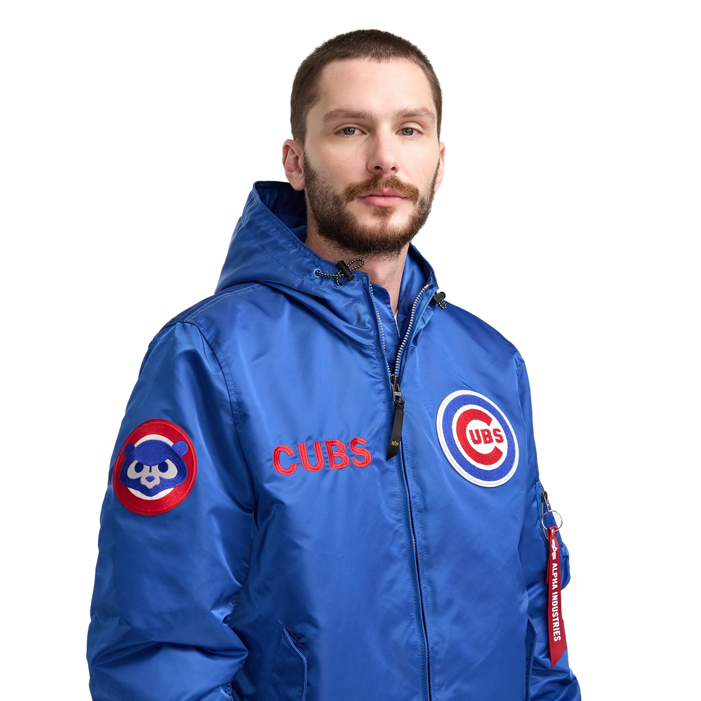 Alpha Industries x Chicago White Sox L-2B Hooded Bomber Jacket